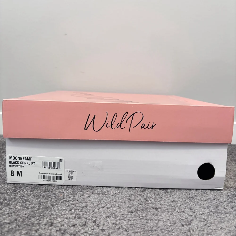 Wild Pair Women's Size 8 Black Moonbeam Buckle, Zip & Snap Booties NIB - Picture 13 of 14